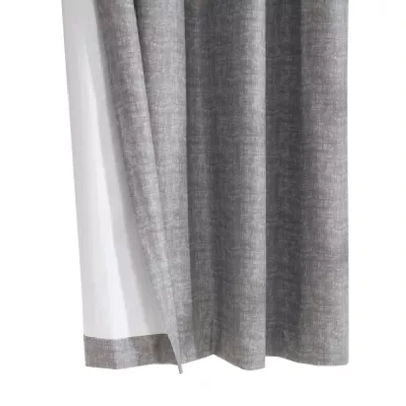 Mason Grommet Top 100% Blackout Single Curtain Panel