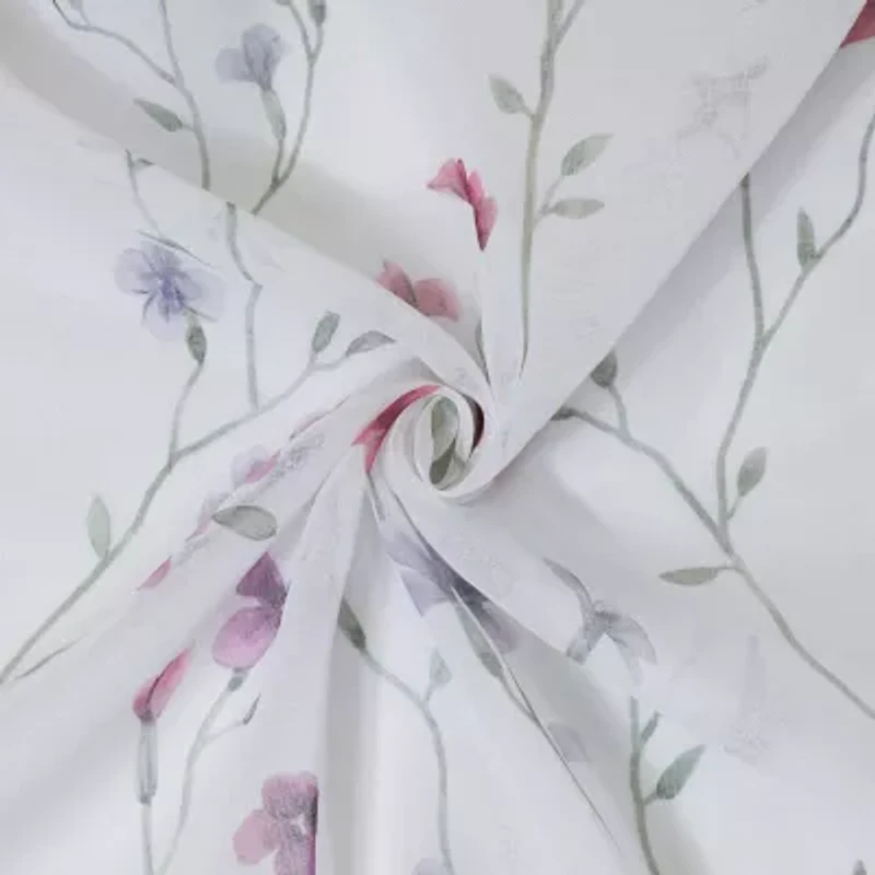 Hazel Grommet Top Sheer Single Curtain Panel