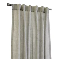 Johnstown Back Tab Light-Filtering Single Curtain Panel