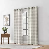 Bradley Grommet Top Light-Filtering Single Curtain Panel