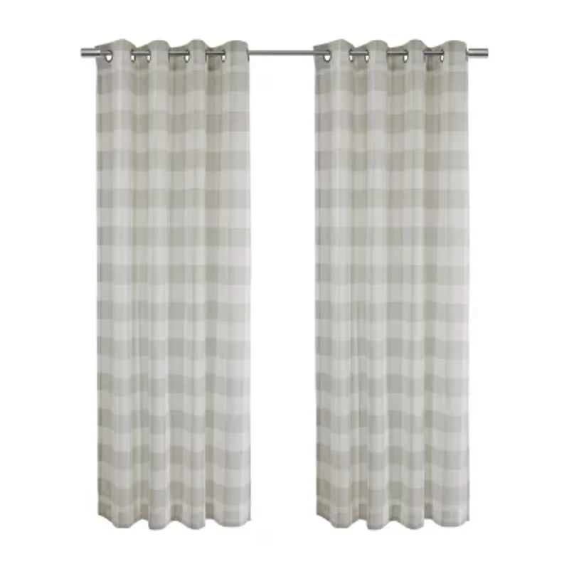 Bradley Grommet Top Light-Filtering Single Curtain Panel