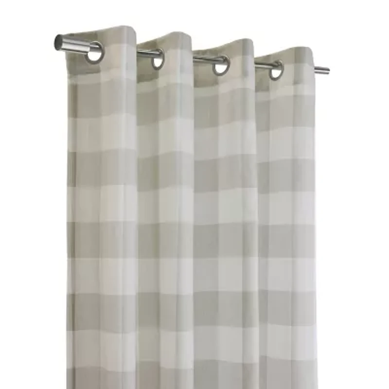 Bradley Grommet Top Light-Filtering Single Curtain Panel