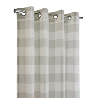 Bradley Grommet Top Light-Filtering Single Curtain Panel