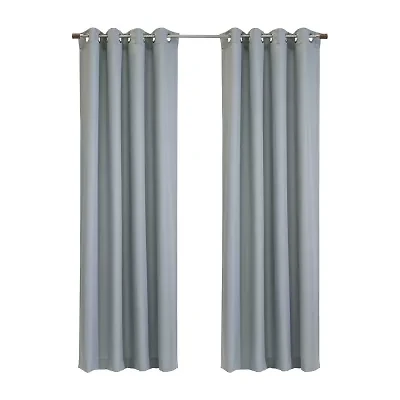 Jamie Grommet Top Light-Filtering Single Curtain Panel
