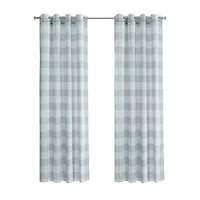 Genesis Grommet Top Light-Filtering Single Curtain Panel
