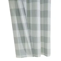 Genesis Grommet Top Light-Filtering Single Curtain Panel
