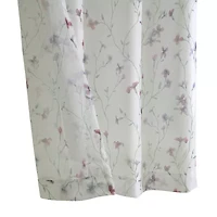 Hazel Grommet Top Sheer Single Curtain Panel