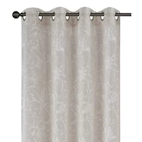 Sheila Grommet Top Light-Filtering Single Curtain Panel