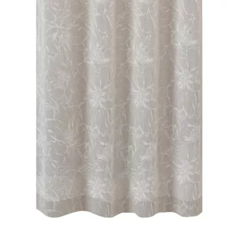 Sheila Grommet Top Light-Filtering Single Curtain Panel