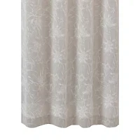 Sheila Grommet Top Light-Filtering Single Curtain Panel