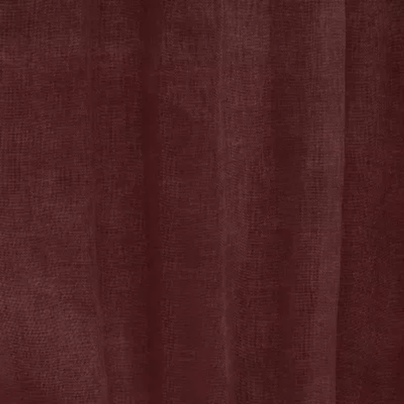 Paloma Back Tab Sheer Single Curtain Panel