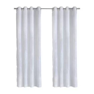 Selina Grommet Top Sheer Single Curtain Panel