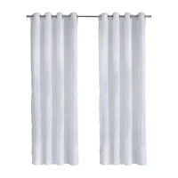 Selina Grommet Top Sheer Single Curtain Panel