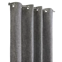Duo Vice Versa Grommet Top 100% Blackout Single Curtain Panel