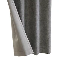 Duo Vice Versa Grommet Top 100% Blackout Single Curtain Panel