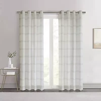 Jasper Grommet Top Sheer Single Curtain Panel