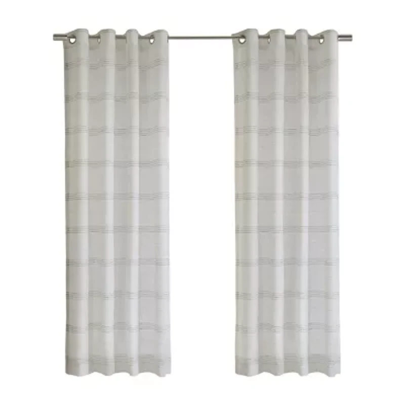 Jasper Grommet Top Sheer Single Curtain Panel