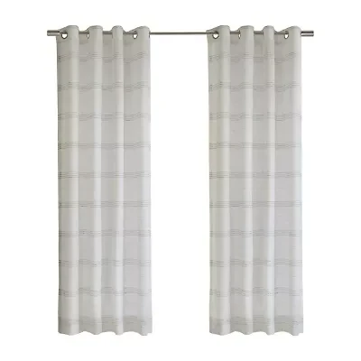 Jasper Grommet Top Sheer Single Curtain Panel