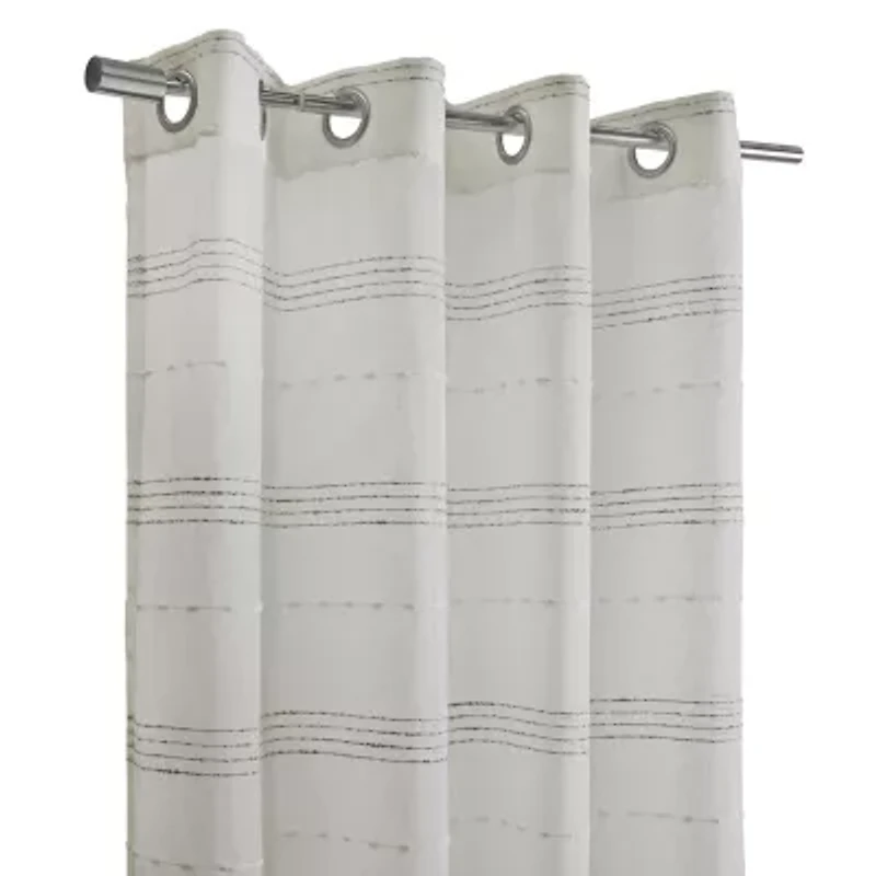 Jasper Grommet Top Sheer Single Curtain Panel
