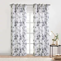 Nora Grommet Top Sheer Single Curtain Panel