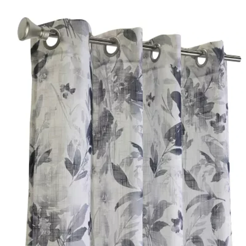 Nora Grommet Top Sheer Single Curtain Panel