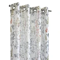 Audrey Grommet Top Sheer Single Curtain Panel