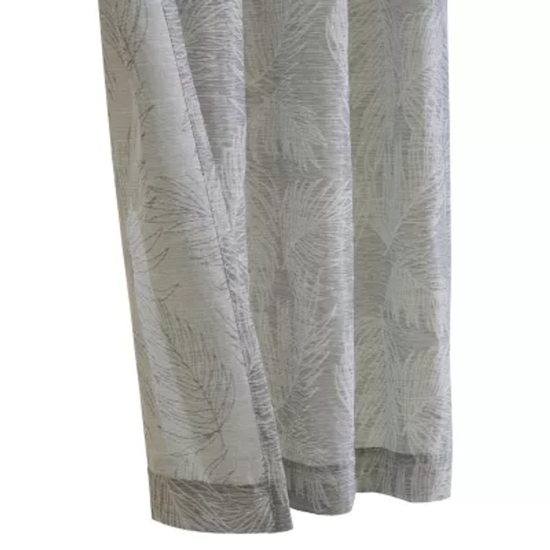 Eleanor Grommet Top Light-Filtering Single Curtain Panel