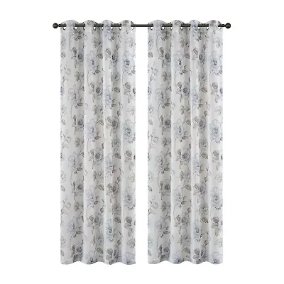 Habitat Camila Grommet Top Light-Filtering Single Curtain Panel