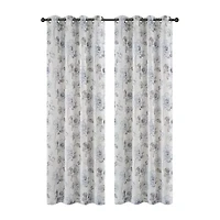 Habitat Camila Grommet Top Light-Filtering Single Curtain Panel