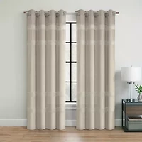 Habitat Phoebe Grommet Top Light-Filtering Single Curtain Panel