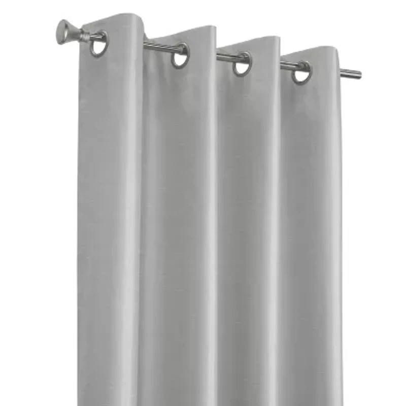Thermaplus Glacier Grommet Top 100% Blackout Single Curtain Panel