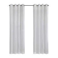 Daphne Grommet Top Sheer Single Curtain Panel
