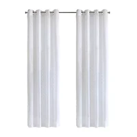 Regina Grommet Top Sheer Single Curtain Panel