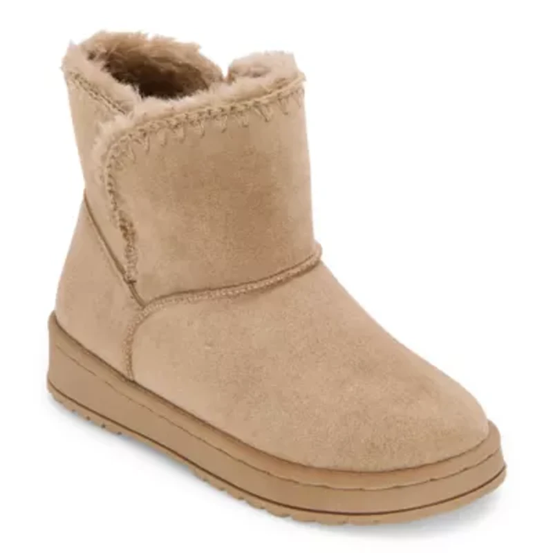 Thereabouts Little & Big Kid Girls Rose Flat Heel Winter Boots