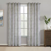Eleanor Grommet Top Light-Filtering Single Curtain Panel