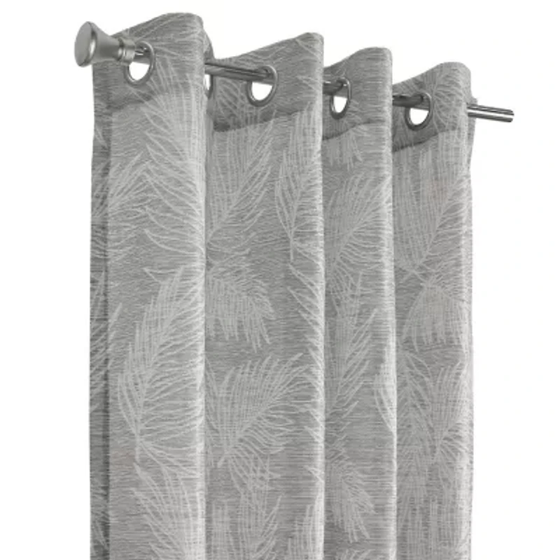 Eleanor Grommet Top Light-Filtering Single Curtain Panel