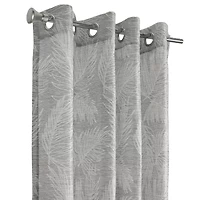 Eleanor Grommet Top Light-Filtering Single Curtain Panel