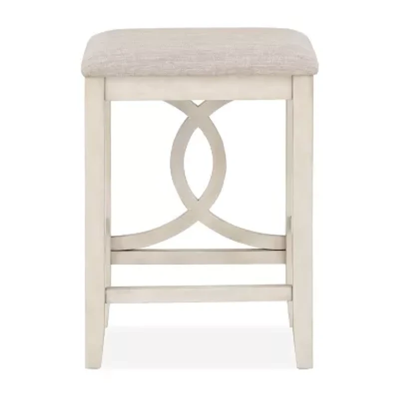 Bella 2-pc. Counter Height Upholstered Bar Stool