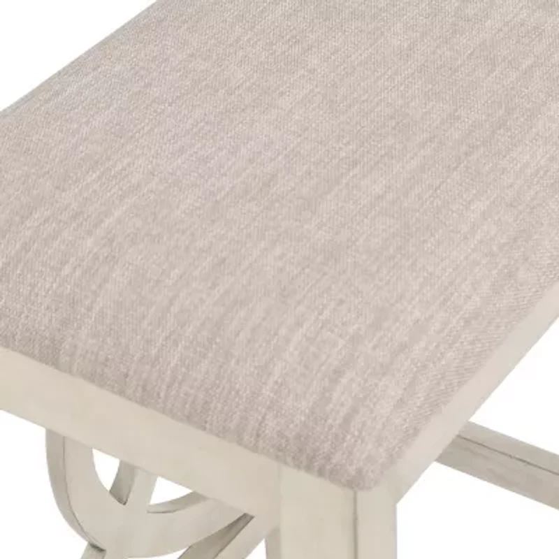 Bella 2-pc. Counter Height Upholstered Bar Stool