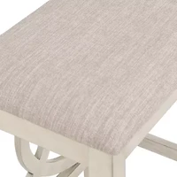 Bella 2-pc. Counter Height Upholstered Bar Stool