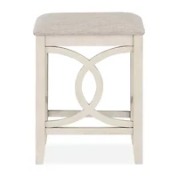 Bella 2-pc. Counter Height Upholstered Bar Stool