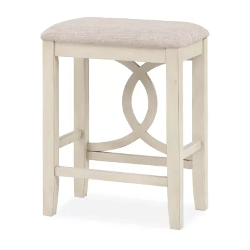 Bella 2-pc. Counter Height Upholstered Bar Stool