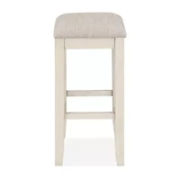 Bella 2-pc. Counter Height Upholstered Bar Stool
