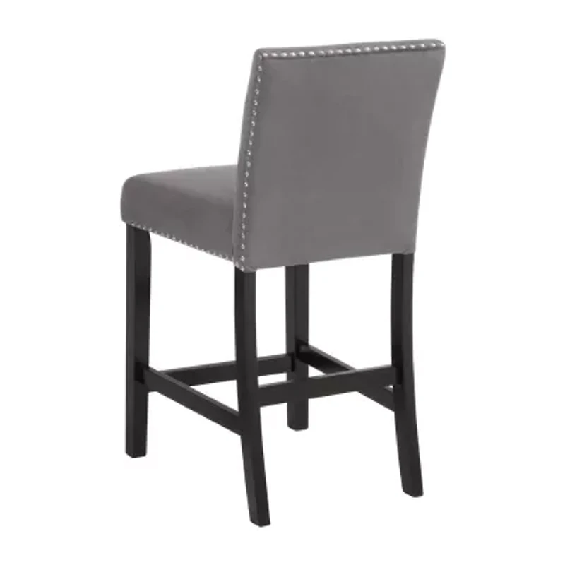 Celeste 2-pc. Counter Height Upholstered Bar Stool