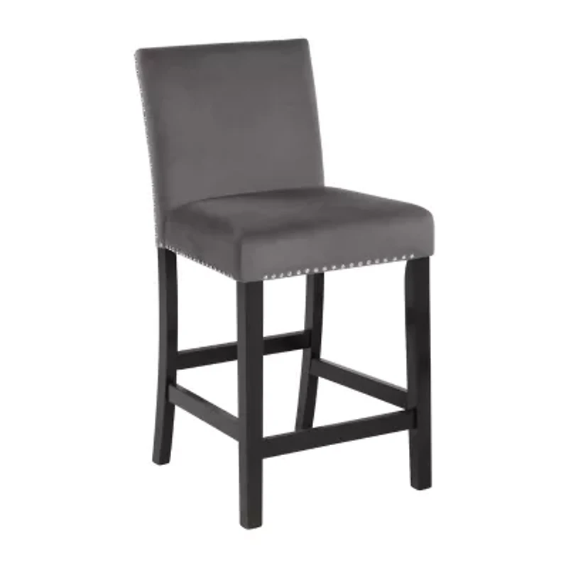Celeste 2-pc. Counter Height Upholstered Bar Stool
