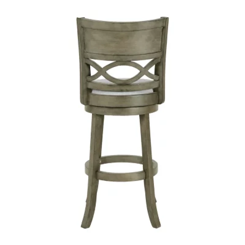 Manchester Upholstered Swivel Bar Stool