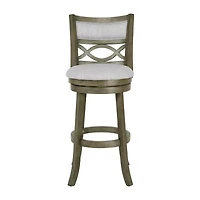 Manchester Upholstered Swivel Bar Stool