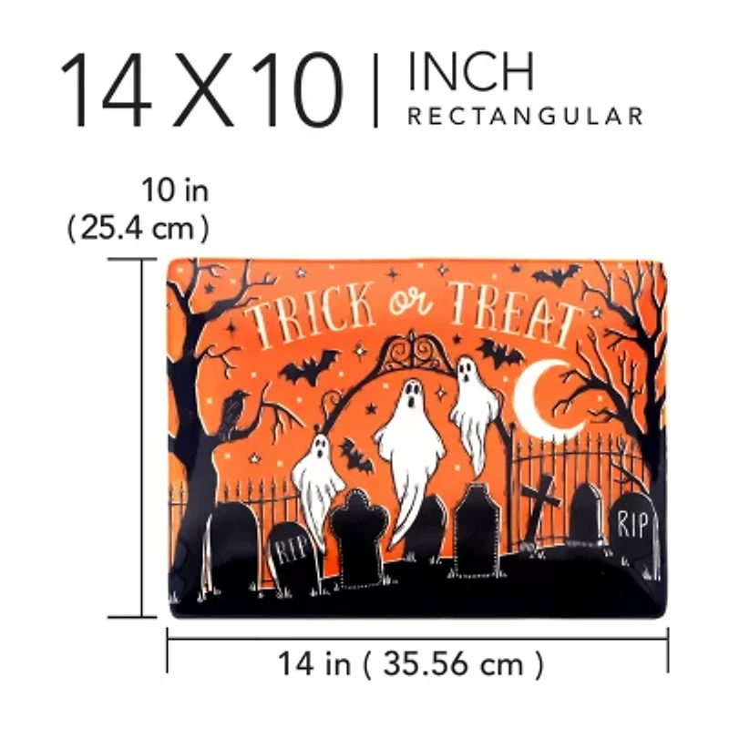 Certified International Hocus Pocus Serving Platter