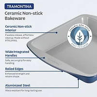 Tramontina Rise 8-pc. Cookie Sheet and Cooling Rack Set