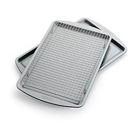 Tramontina Rise 3-pc. Cookie Sheet and Cooling Rack Set